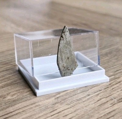 Meteoritenscheibe mit Widmanstatten Muster - Weltraumgestein in Schweden gefunden