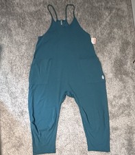 FP Movement Women  s Hot Shot Jumpsuit Romper, Endzone, Medium, New