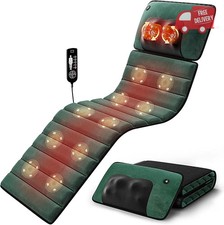 Full Body Massage Mat with Heat, Detachable Massager Pad Deep Tissue Pain Relief