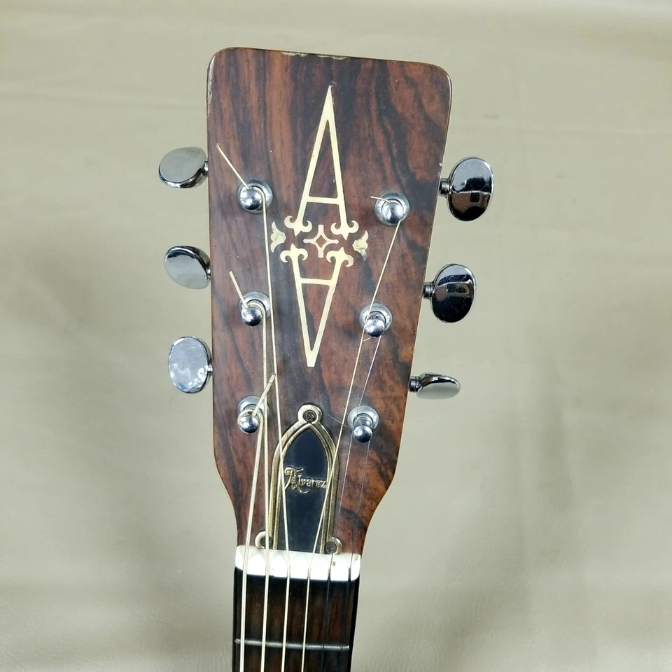 Vintage ALVAREZ 5022 Acoustic Guitar Full Size - Has Nicks/Dings - Image 4 of 4