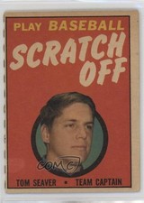 1970 Topps Scratch Off Scratched Tom Seaver HOF 0xu1