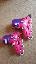 Oxelo kids inline skates - Size UK 1.5-3 EU 34-36 - Pink