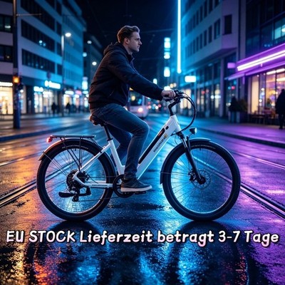 E-Bike Shimano 7 GangePure Unicorn U2 Elektrofahrrad 750W 12,8Ah Pedelec 27,5''