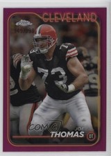 2024 Topps Chrome Magenta Refractor /399 Joe Thomas #32 HOF 1d0h