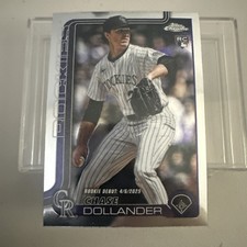 Chase Dollander 2025 Topps Chrome Update Rookie #USC175