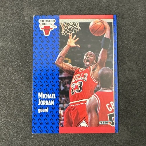 Michael Jordan 1991 Fleer Basketball Card #29 - Chicago Bulls