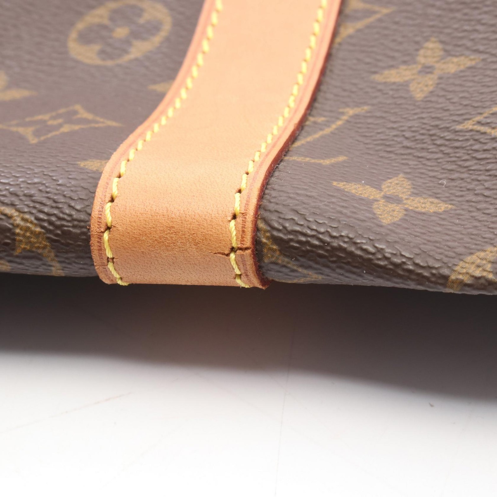 LOUIS VUITTON Keepall 55 travel hand bag M41424 Monogram leather Brown Used LV thumbnail 10