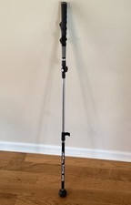 Golf Swing Trainer Stick Retractable Telescopic Warm Up Aid Grip Guide Black EUC