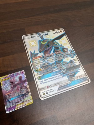 Pokémon Rayquaza GX XXL Jumbo Oversized Card Deutsch 2019