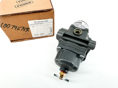 #ad New Fisher FS 67CFR 225 Pressure Regulator 0 60psi 250psi Max 67CF 1663 38501 $134.95