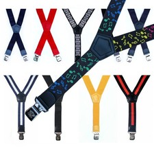 X + Y Form Herren Hosenträger 4cm breit extr...