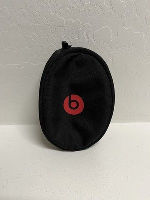 Genuine Beats by Dr. Dre Soft Fabric Zipper Case for Beats Solo 3 4 Headphones