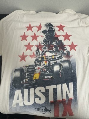 F1 Cota Redbull Racing Team Max Verstappen  Men's Medium T-shirt