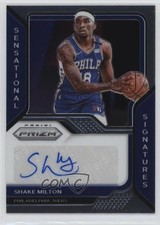 2020-21 Panini Prizm Sensational Signatures Shake Milton #SS-SML Auto zc4