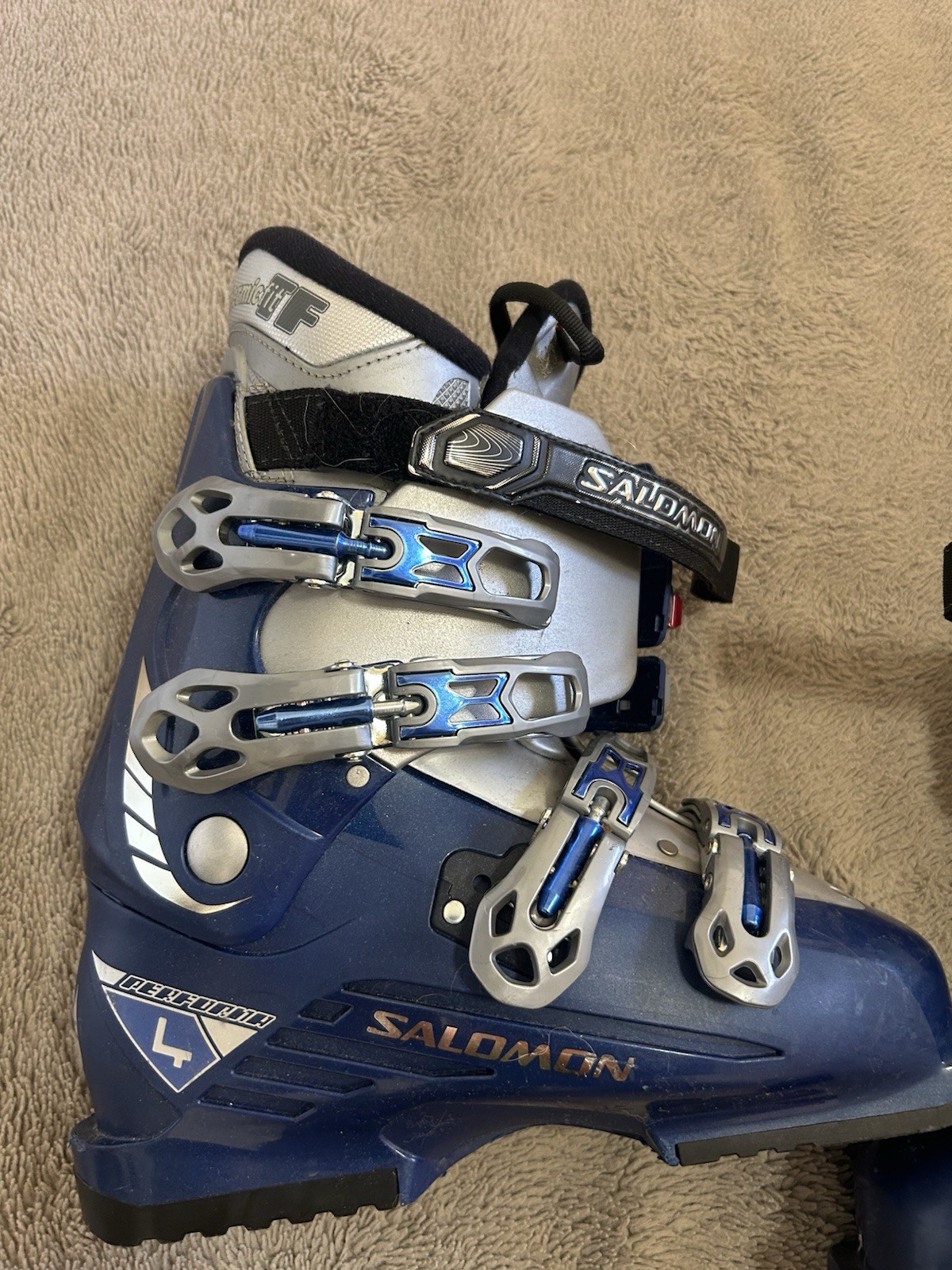 Scarponi da sci Salomon Performa 4.0 da uomo taglia US 8 5 vestibilità termica