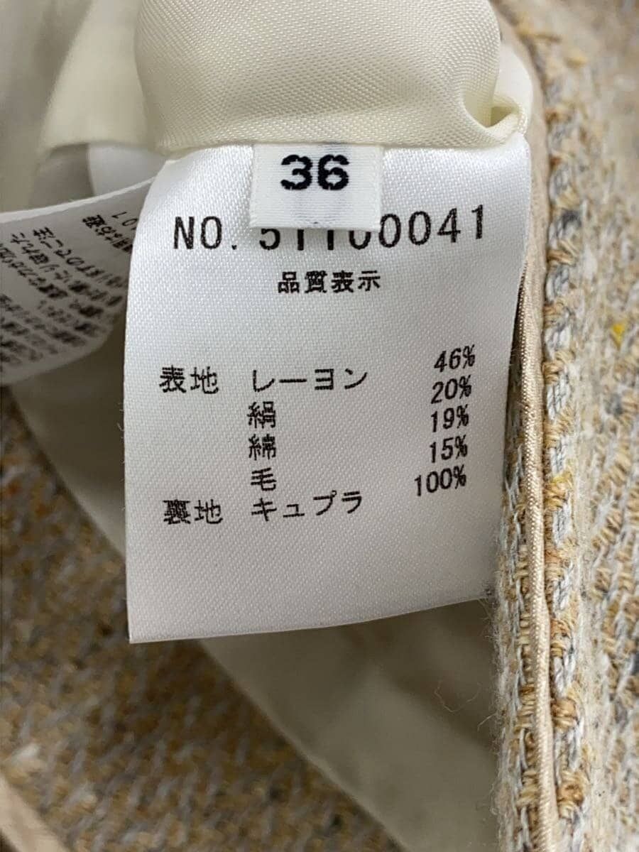 ALTRA KNIGHTSBRIDGE INTERNATIONAL OTHER FLY FRONT JACKET 36 RAYON Beige 51100041