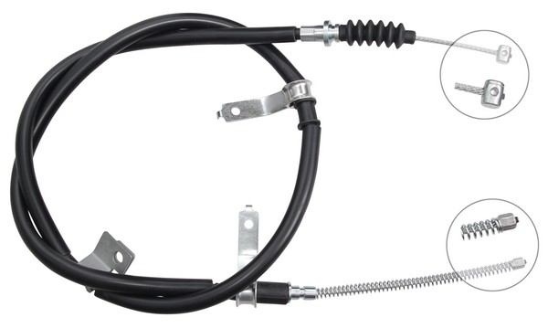 F.Becker_Line Handbremsseil Links (11711658) FüR KIA Sephia | Handbremsseil,-image