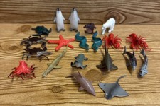 Ocean Sea Life Toy Figures Set Kids 20 PCS Realistic Marine Animals Hong Kong