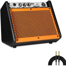 Drum Amplifier 20W, Wireless Electric Drum Speaker Keyboard Amp, Mini DM20 Po...