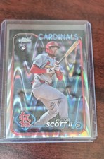 2024 Topps Chrome - Victor Scott II #251 RayWave Refractor (RC)