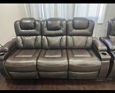  Reclining Living Room Set w/ Cup Holders High Back