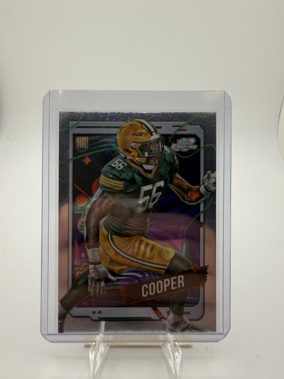 2024 Topps Chrome Cosmic #135 Edgerrin Cooper
