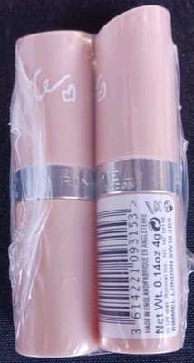 Rimmel London NUDE COLLECTION Kate Moss Lipstick No. 49 sealed 2 tubes 