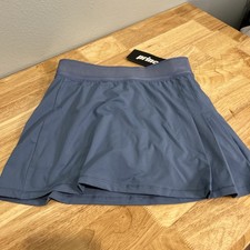 Prince Tennis Skirt Girls Large Size 14 Fashion Skort Blue Sports Casual
