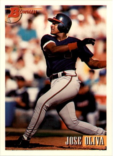 1993 Bowman Jose Oliva #282 card