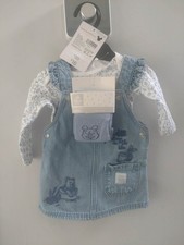 Baby Girls Disney Winnie The Pooh 3 Piece Set, 0-1 Month, F&F *Brand New*