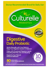 Culturelle 50421440021 50 Capsules Probiotic Supplement for Digestion