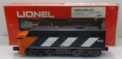 Locomotora diésel Lionel 6-8656 calibre O Canadian National Alco A EX/caja | Condition: Used