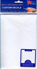 Becc Vinyl Lining Tape Narrow 0.5 - 5mm - Mirror Chrome Vinyl Lining Tape Nar...