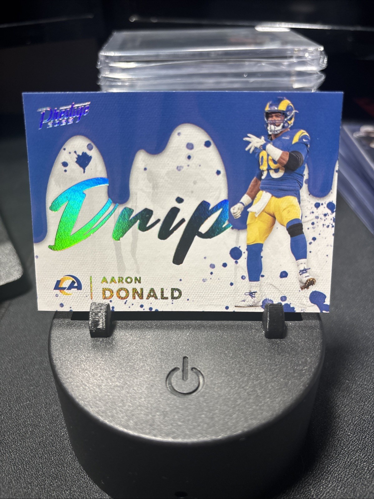 2022 Panini Prestige Football ~ NFL DRIP💦💧#ND-29 Aaron Donald (LA Rams) NIM