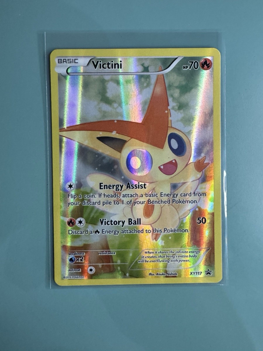 Pokémon XY Promo Victini #XY117 (Holo Full Art) | eBay
