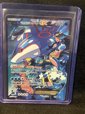 #ad Pokémon TCG Team Aqua#x27;s Kyogre EX Double Crisis 6 34 MP Condition $199.99