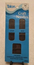 Vintage Hand Sewing Needles  TALON  Mixed Lot  Opened Pack  10 Needles  NEW