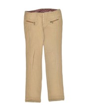 GAS Damen gerade Freizeithose W34 L34 beige B...
