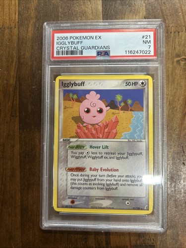 Igglybuff graded PSA 7 for sale on eBay