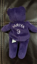 9 Paul Kariya 1999 Salvino s Bammers NHL Plush Bear Anaheim Mighty Ducks