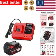 5.0Ah 18V Cordless Power Tool Battery with Versatile Fast Charger