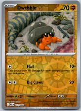 Dwebble Reverse Holo Common SV: Black Bolt 051/086 NM