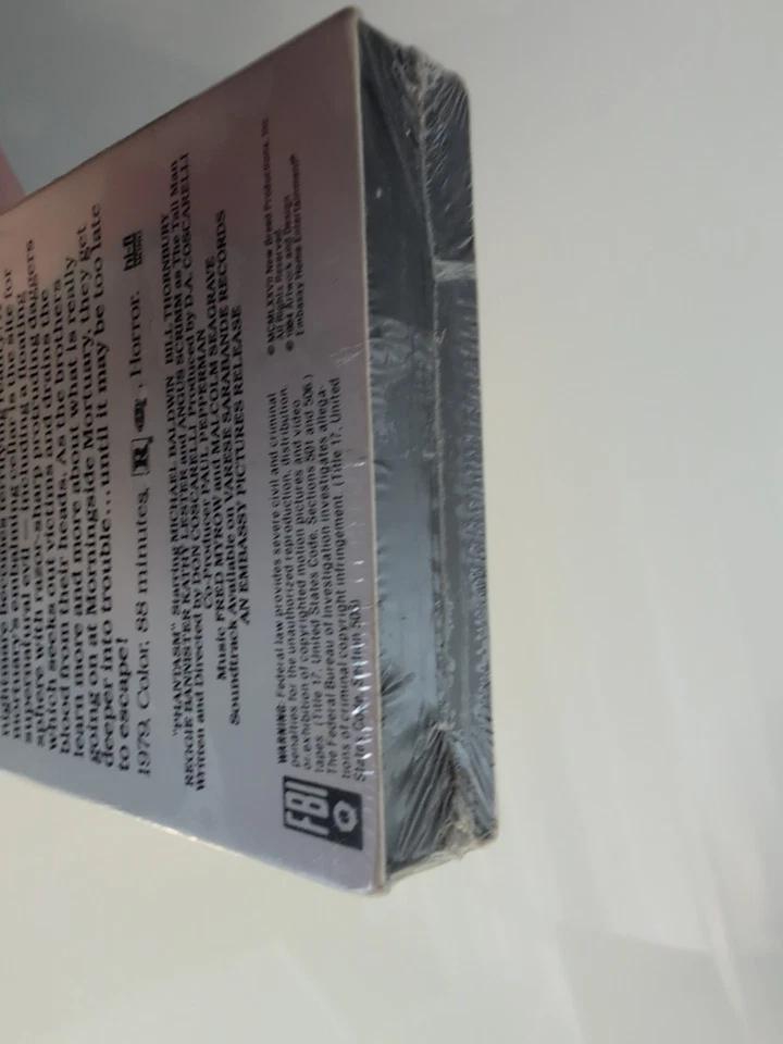 PHANTASM (1979) VHS - NEW - NELSON ENTERTAINMENT - WATERMARKS-SEALED - Image 4 of 4