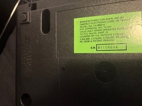 Atari 2600 Woodgrain Promo Console 10 Games Star Raiders Robot Tank