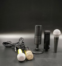 Lot De 5 Microphones Irig Razer Seiren X Marques Et Modèles Variés Non Testés