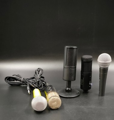 Menge Of 5 Voice Irig Razer Seiren X Various Brands Models Mikrofon Not Getestet