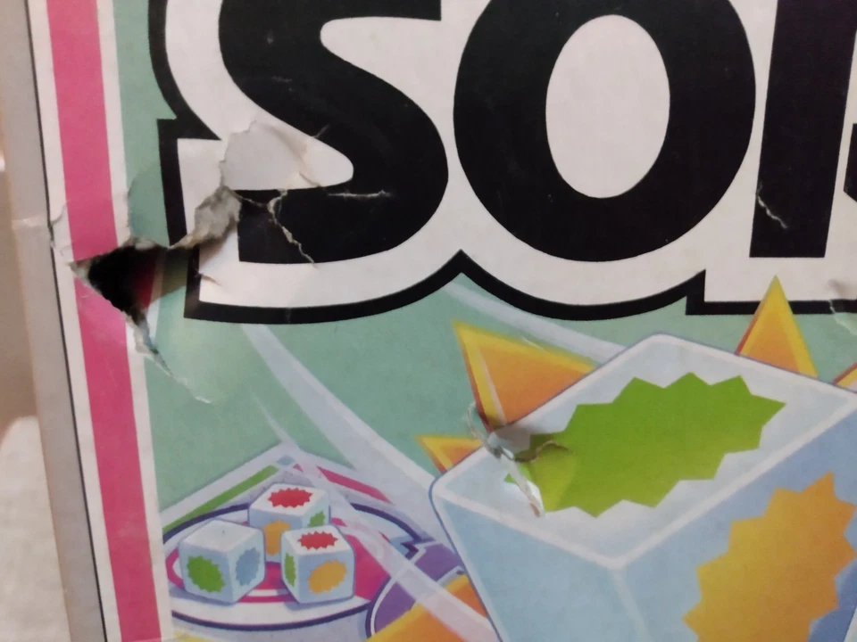 Complete Vintage 1992 Parker Brothers Shakin' Sorry! Board Dice Game - SEE PICS - Image 3 of 4