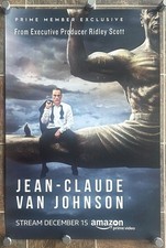JEAN-CLAUDE VAN JOHNSON - 2016 Amazon Prime Original 27x40 TV Poster -stars JCVD