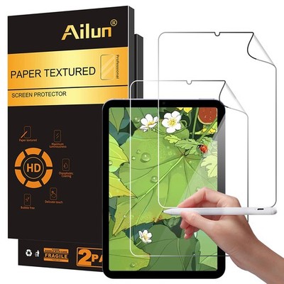 Ailun Paper Textured Screen Protector iPad Mini 6/A17 Pro 7th Gen-8.3 Inch 