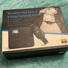 Wireless Pet Fence Dog Training Collar System, Model D2, Type Wireless